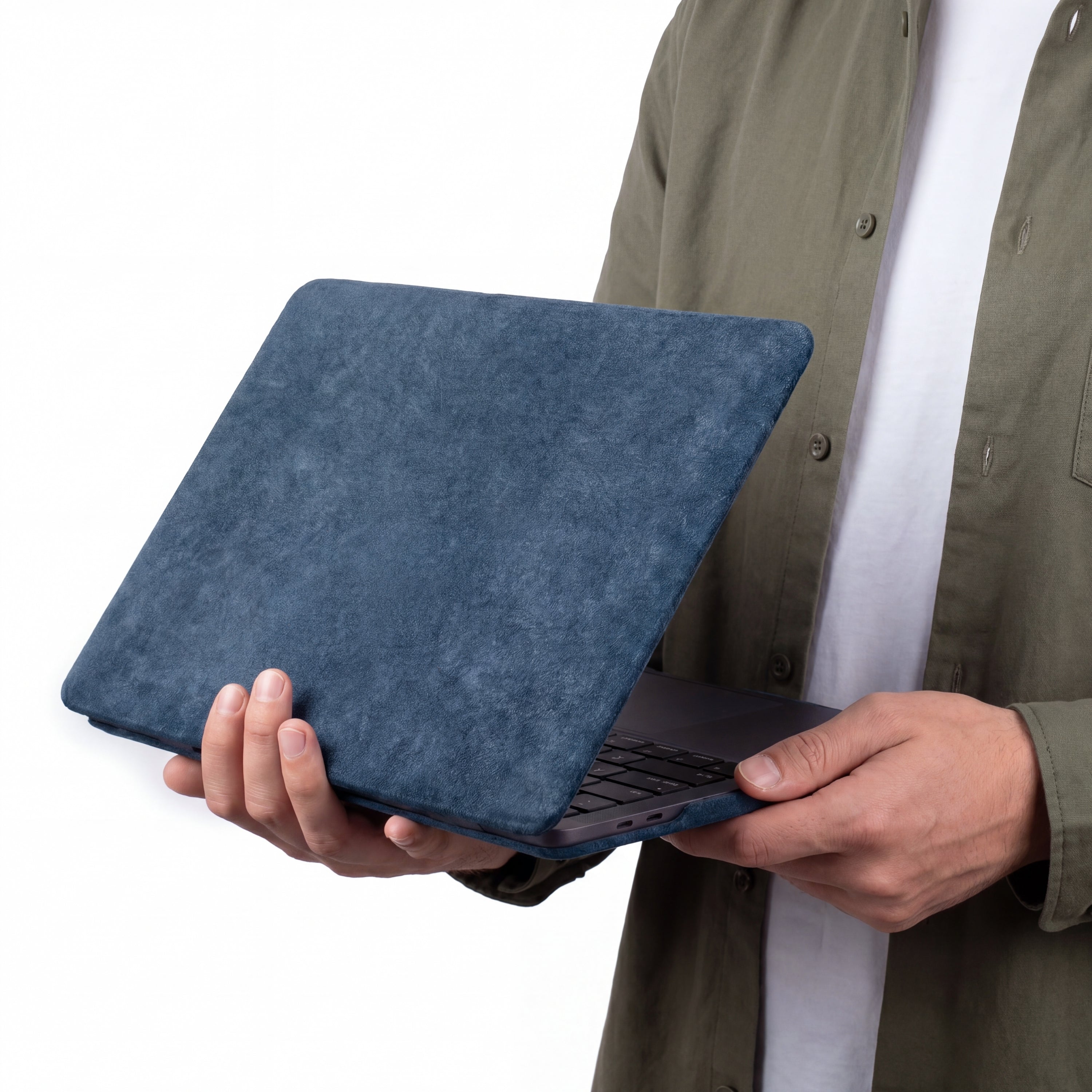 Alcantara MacBook Neo Cover – For 13 inch (2026) – Ocean Blue