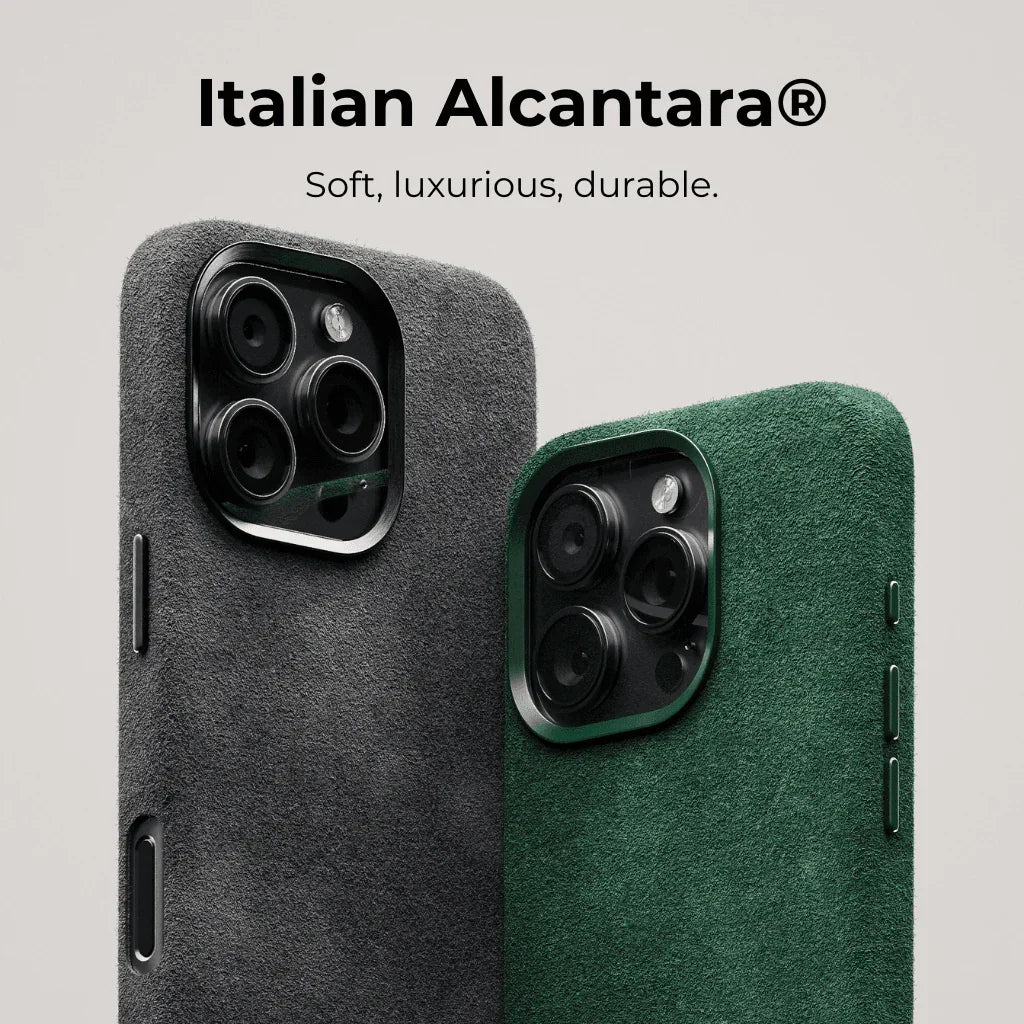 iPhone 16 Pro - Alcantara Case - Space Grey
