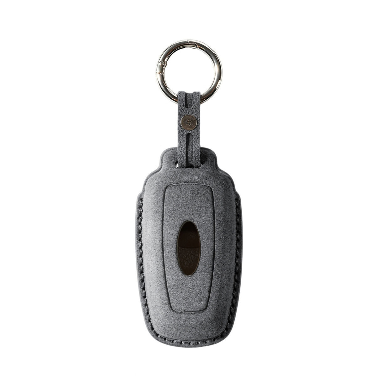 Alcantara Car Key Fob Cover for Ford Model B - Space Grey 4