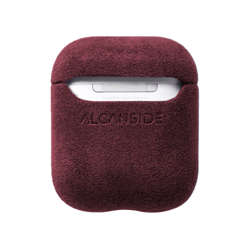 Donkervoort F22 - AirPods 1/2 Gen Alcantara Case - Red - Alcanside