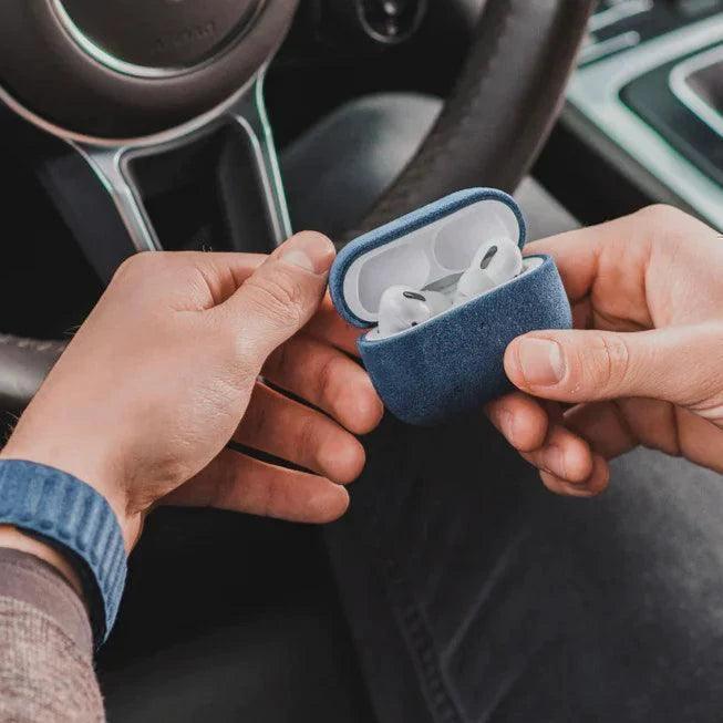 Alcantara Case - AirPods (3rd generation) - Ocean Blue - Alcanside