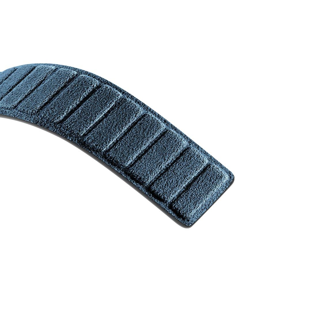 Alcantara Apple Watch Bandje - Ocean Blue - 38/40/41mm