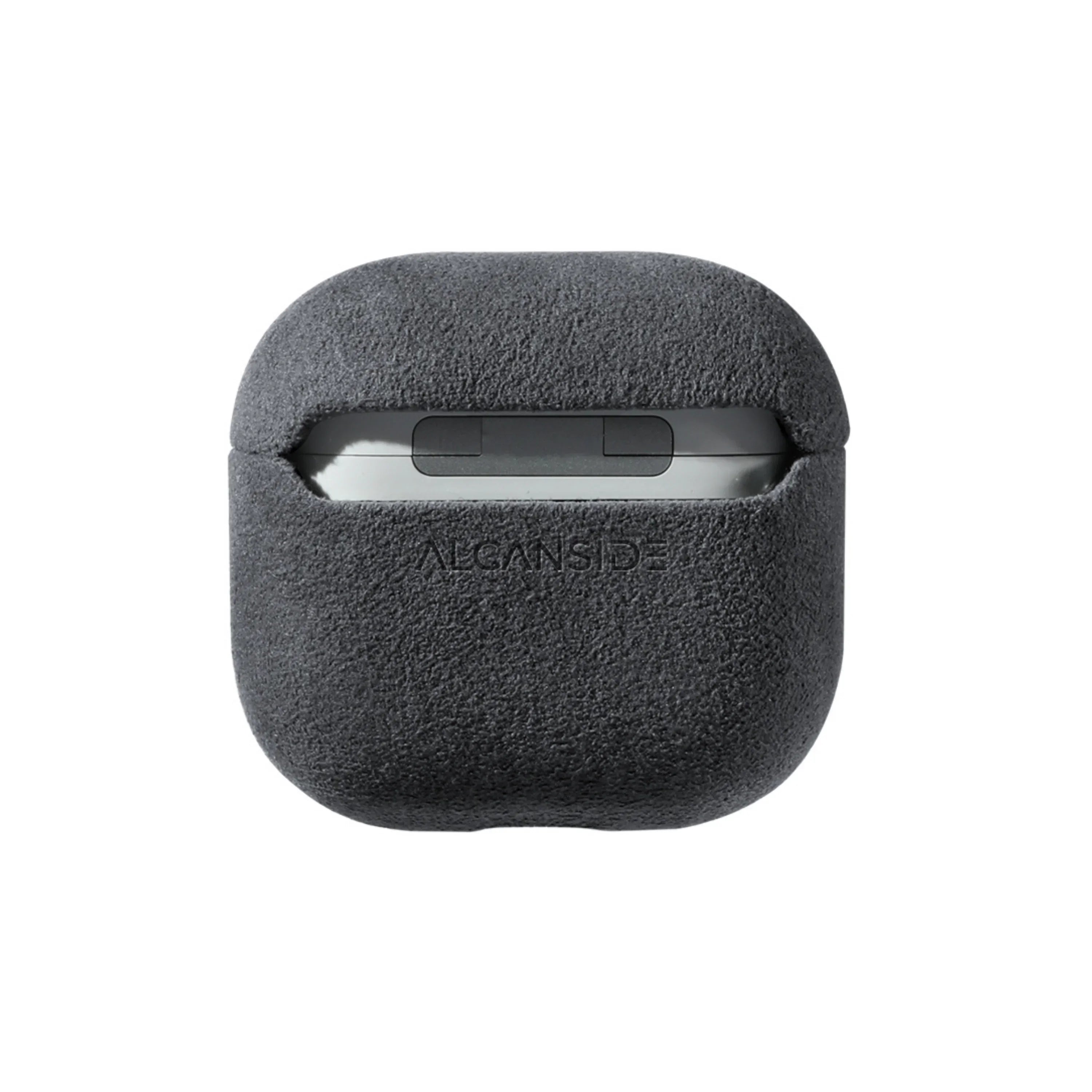 AirPods (4e Generatie) Alcantara Hoesje - Space Grey