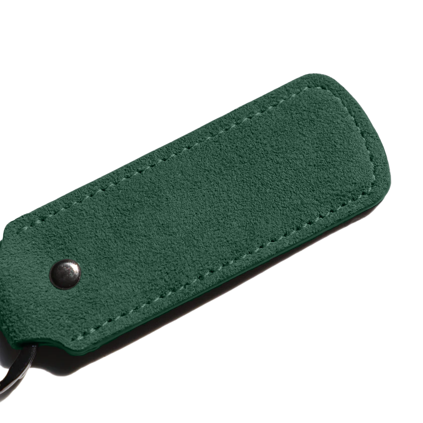 Alcantara Sleutelhanger - Midnight Green