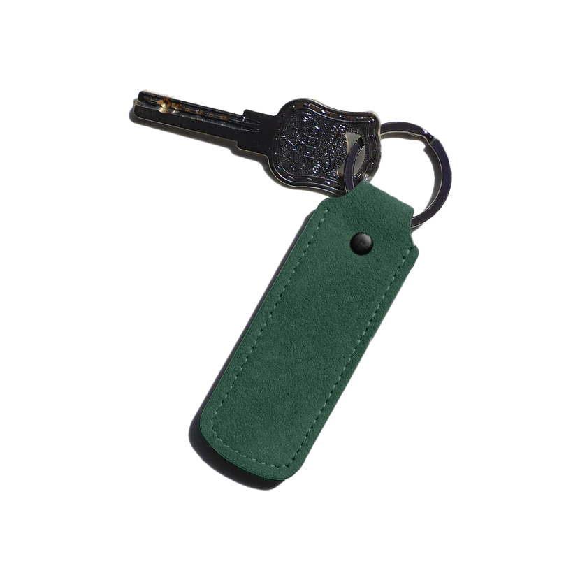 Alcantara Sleutelhanger - Midnight Green