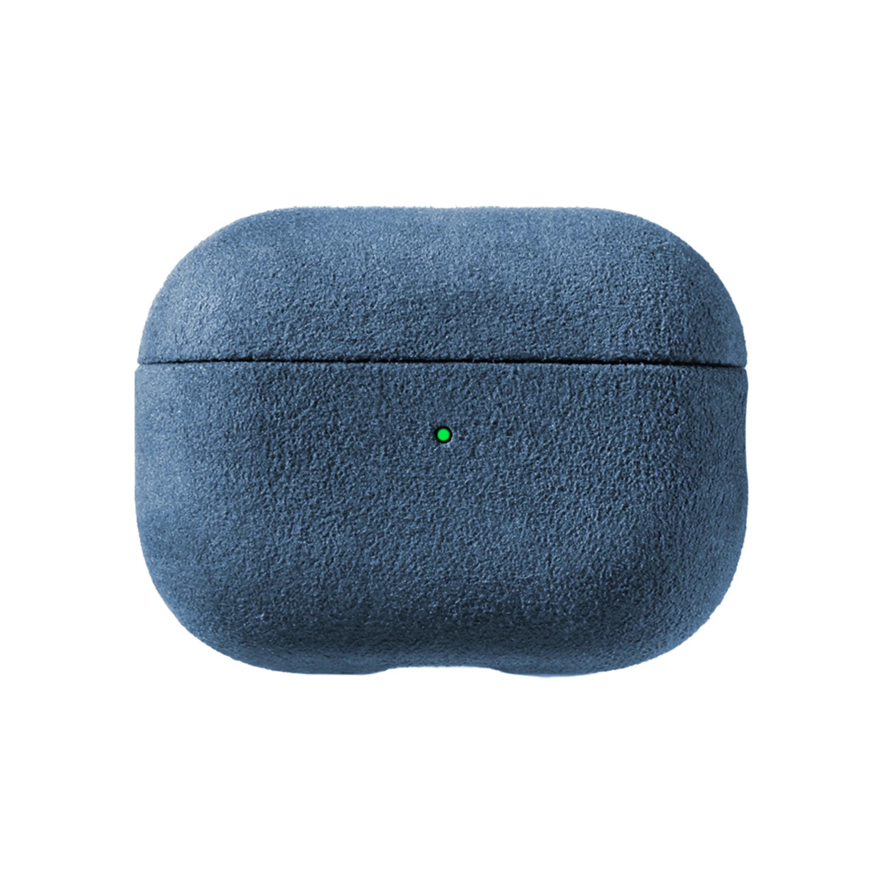 AirPods Pro (2e Generatie) Alcantara Hoesje - Ocean Blue