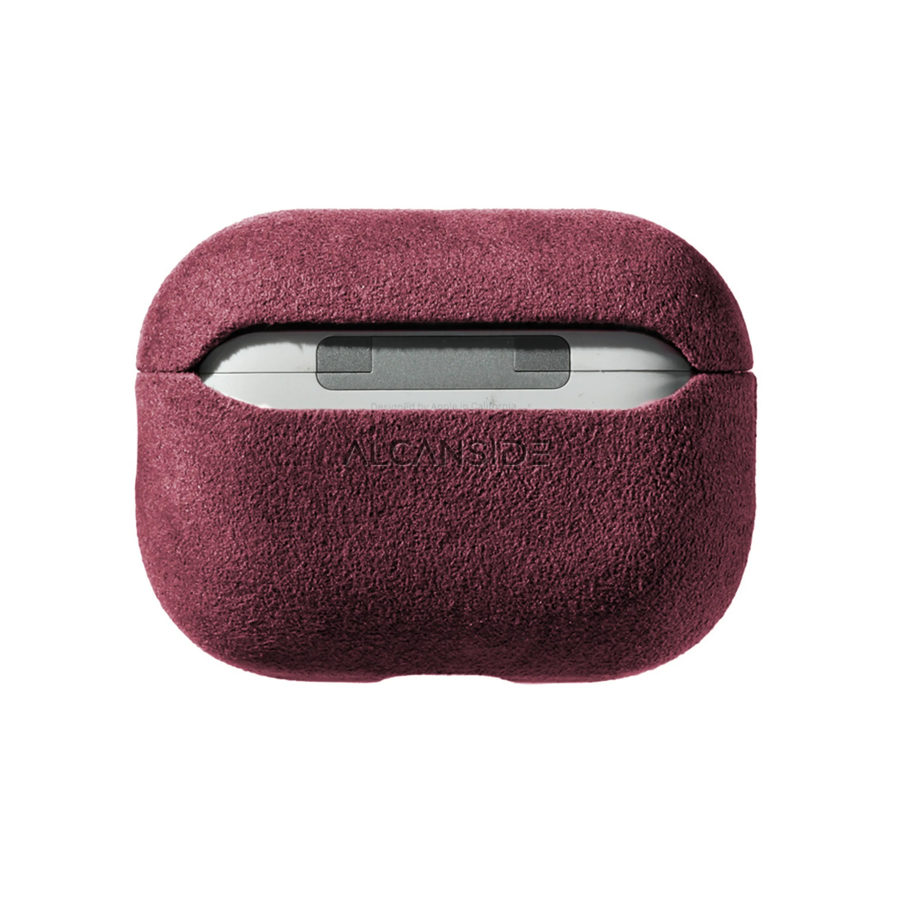 AirPods Pro (2e Generatie) Alcantara Hoesje - Rood