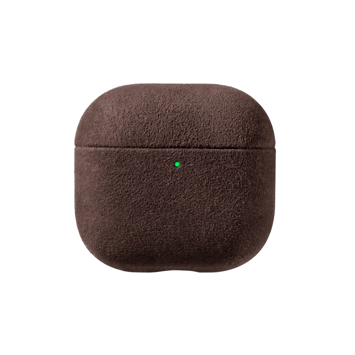 AirPods (4th generation) Alcantara Case - Chocolate Brown - Alcanside