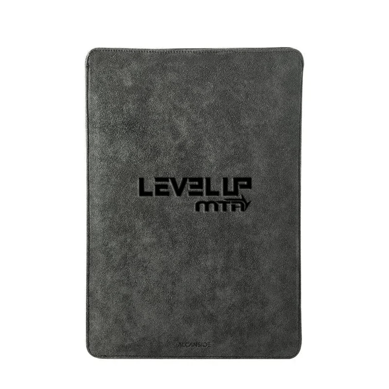 Alcantara iPad Mini Sleeve - LEVEL UP MTA - Space Grey - Alcanside