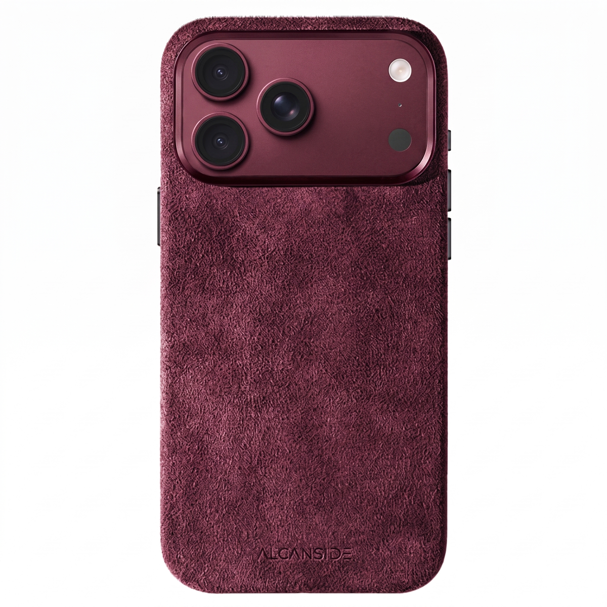 iPhone 18 Pro - Alcantara Case - Wine Red #iPhone model:_iPhone 18 Pro|iPhone 18 Pro Max