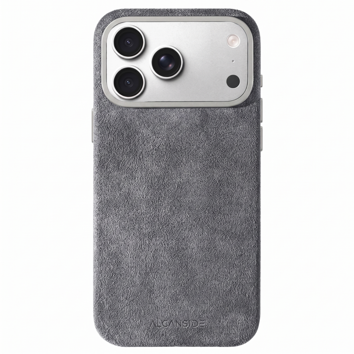 iPhone 18 Pro - Alcantara Case - Nardo Gray #iPhone model:_iPhone 18 Pro|iPhone 18 Pro Max