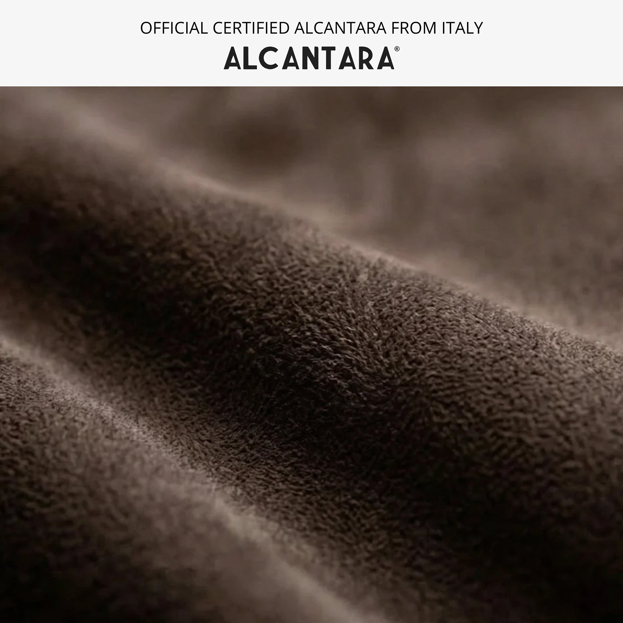 iPhone Alcantara Case - Chocolate Brown
