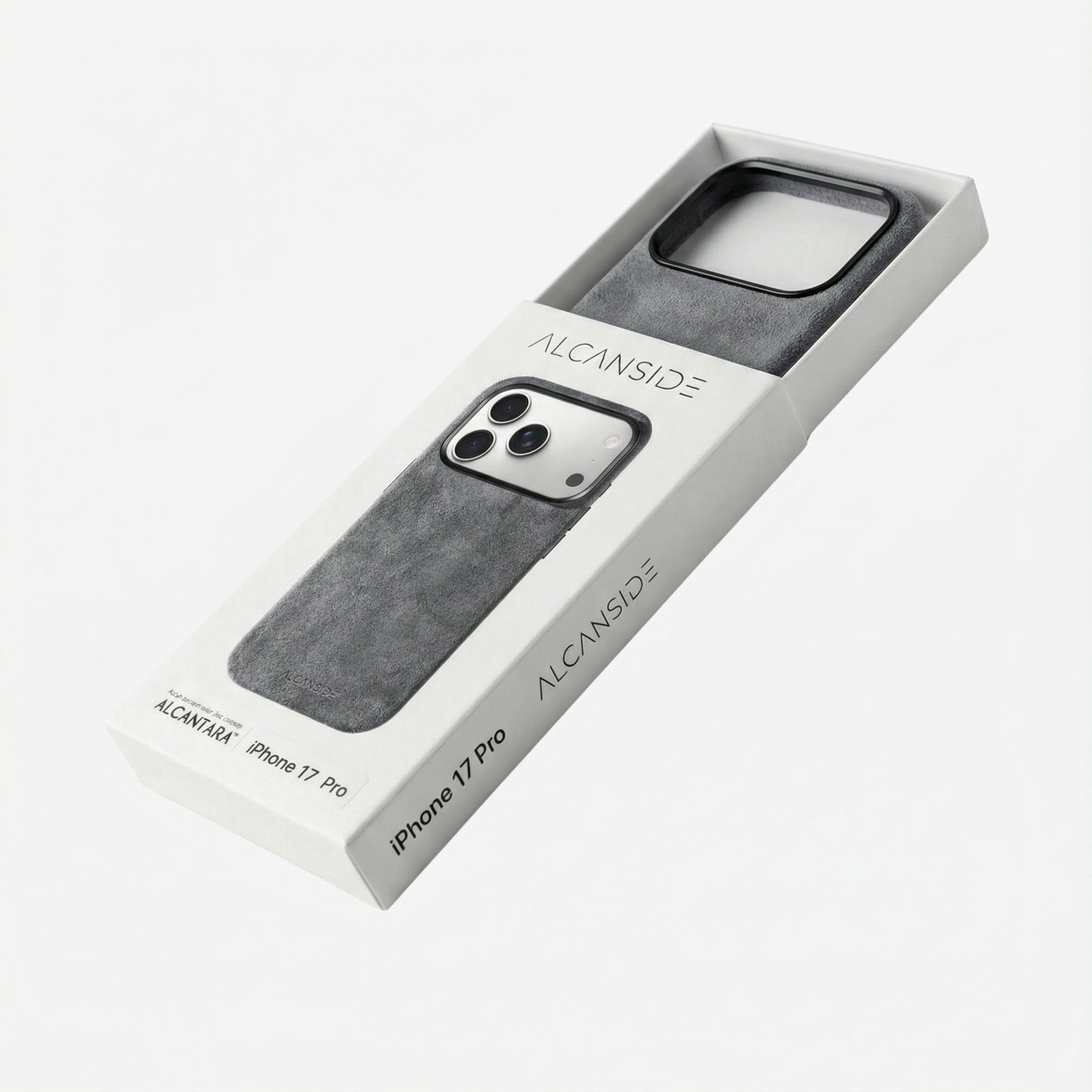 iPhone Alcantara Case - Nardo Gray