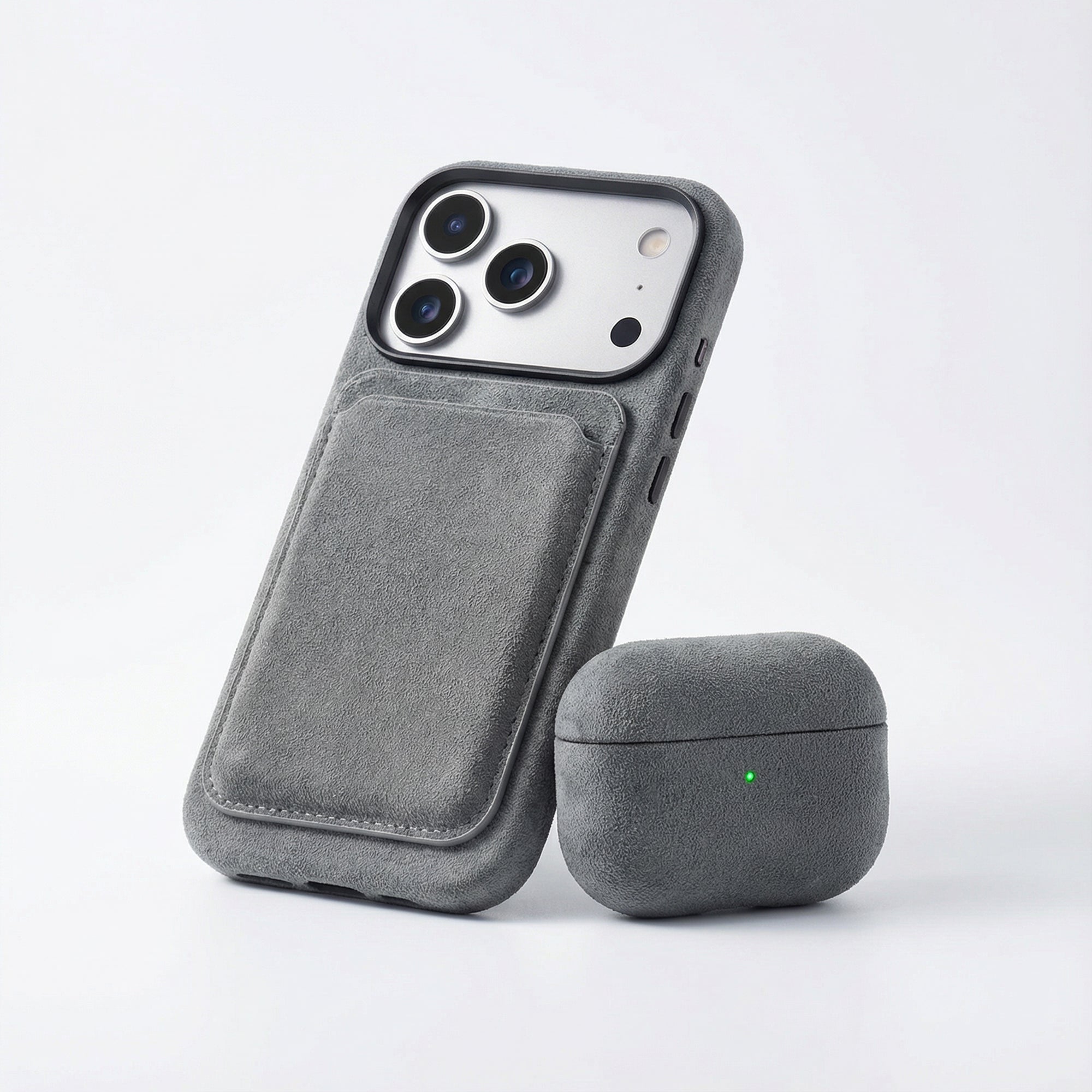iPhone Alcantara Case - Nardo Gray
