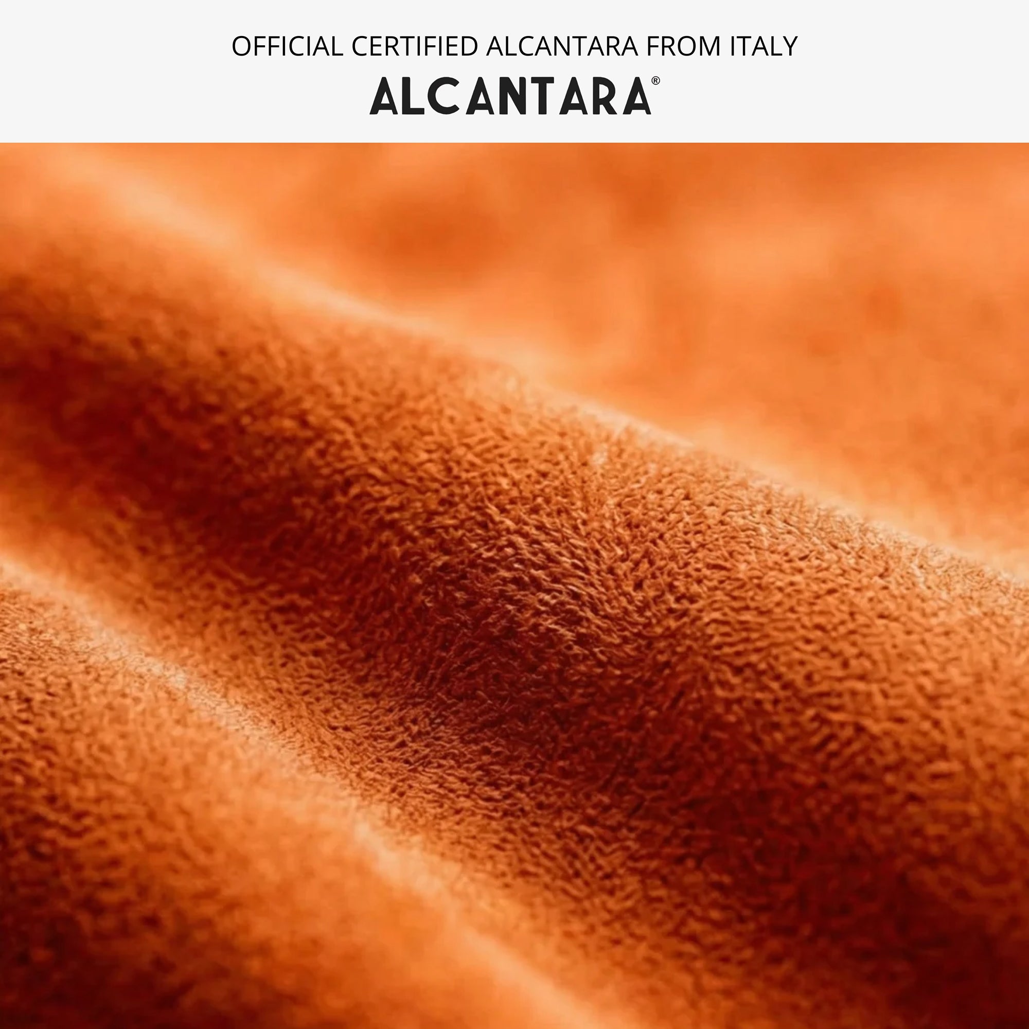 iPhone Alcantara Case - Orange