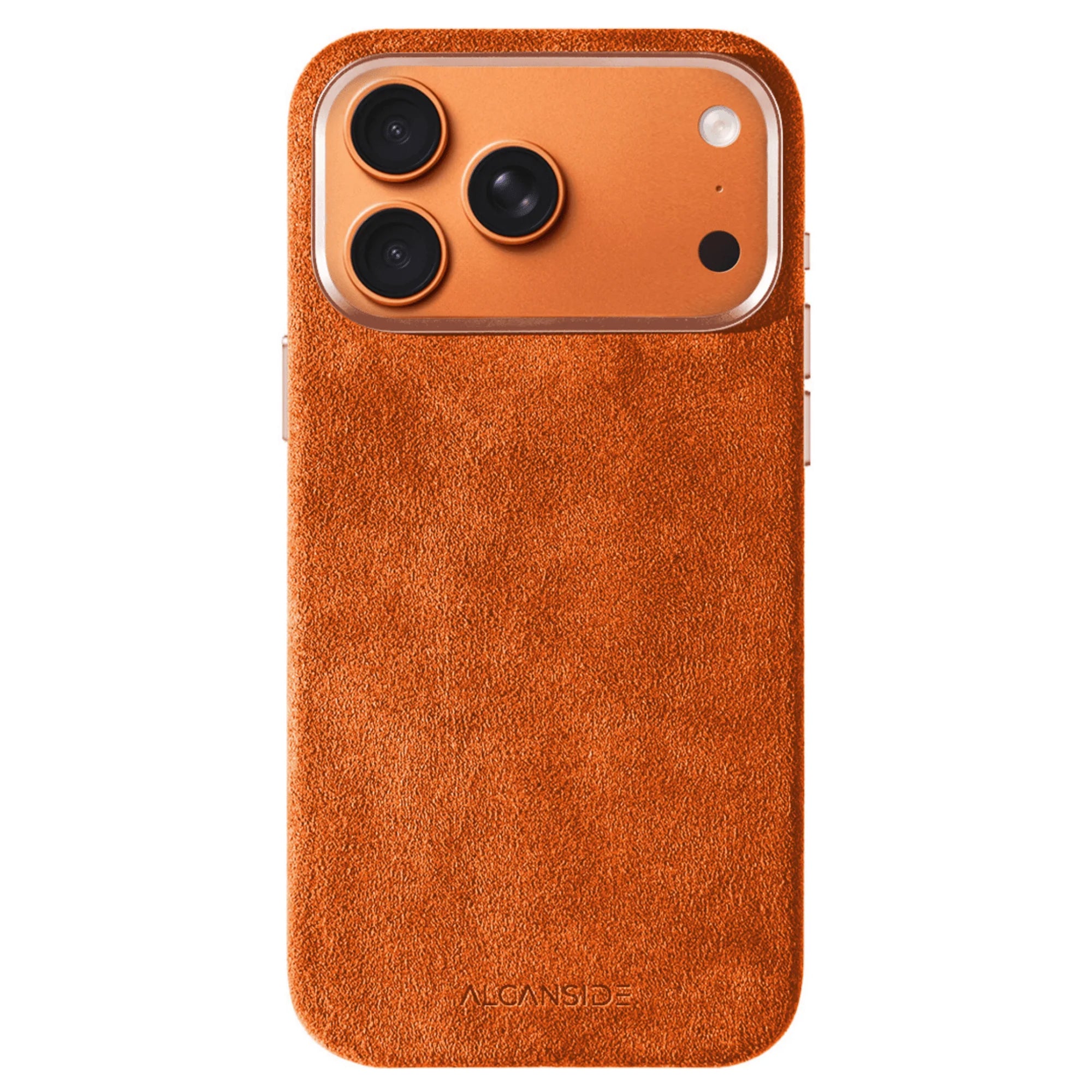 iPhone Alcantara Case - Orange