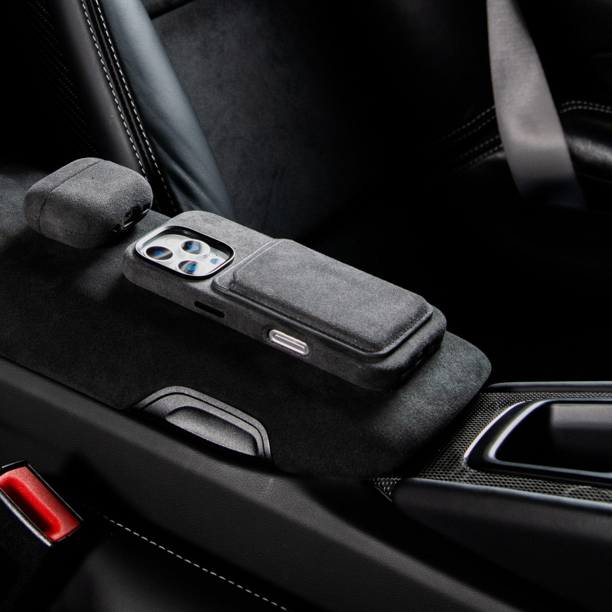 iPhone 16 Pro - Alcantara Case - Space Grey - Alcanside