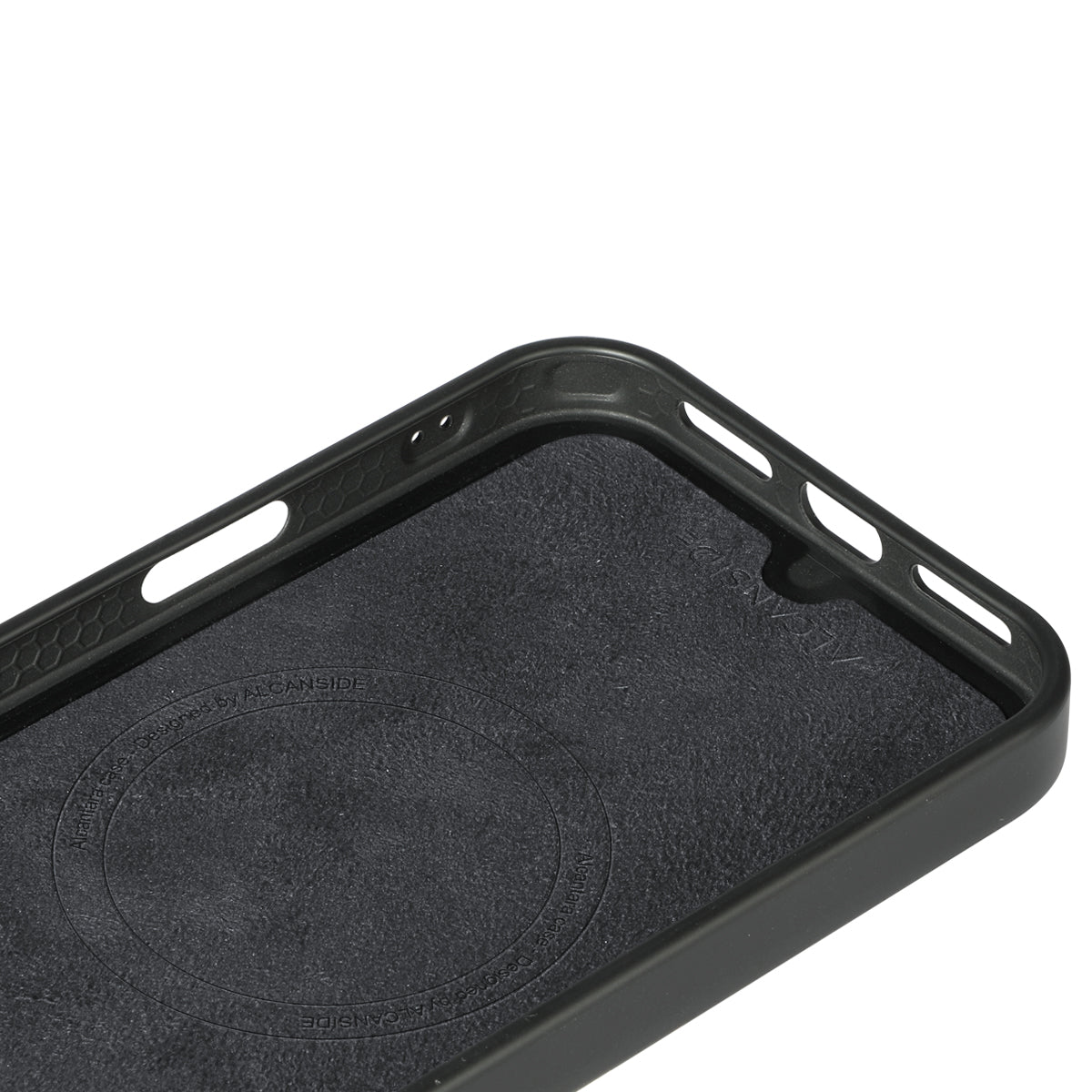 iPhone 17 Pro - Alcantara Back Cover - Nardo Gray - Alcanside