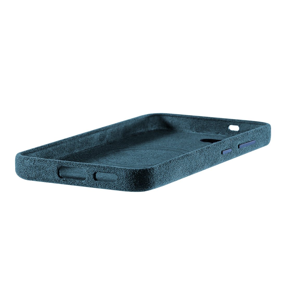 Samsung Galaxy S25 - Alcantara Case - Ocean Blue - Alcanside