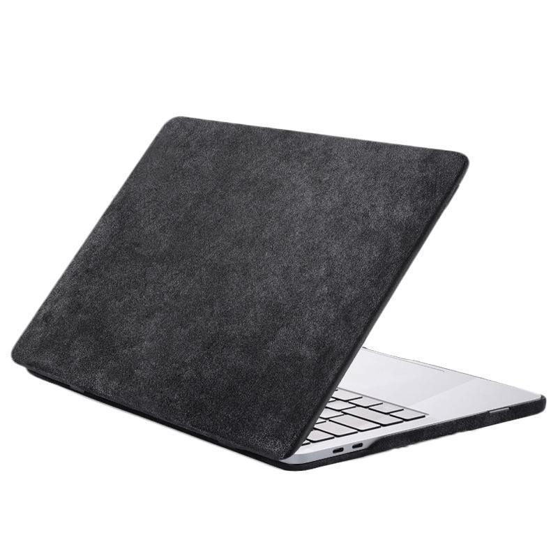 Alcantara MacBook Pro & Pro Max Cover - For 14 inch (2021 - 2025) - Space Grey - Alcanside