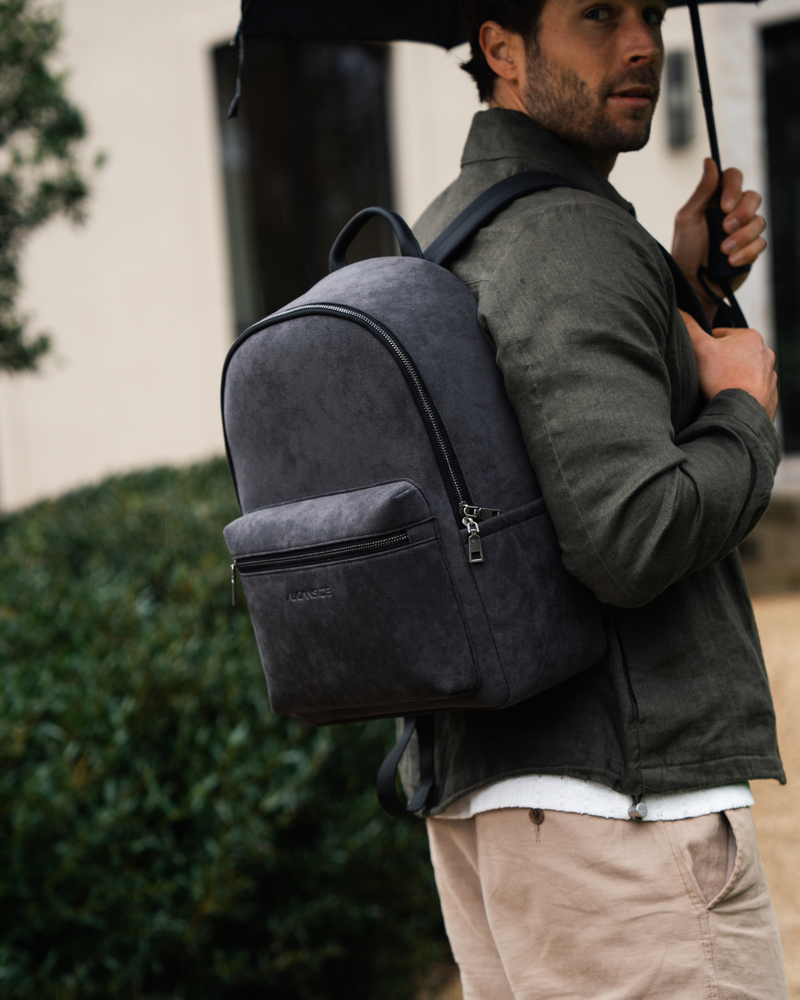 alcantara backpack