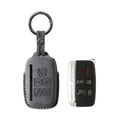 Alcantara Car Key Fob Cover for Land Rover Model A - Space Grey