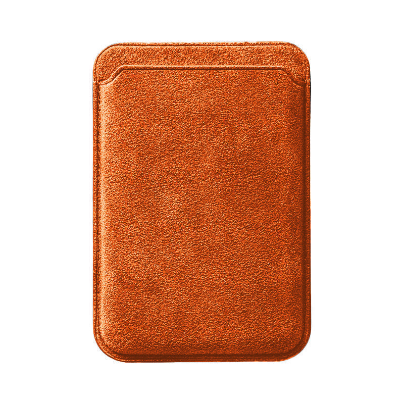 Alcantara MagSafe Wallet - Oranje