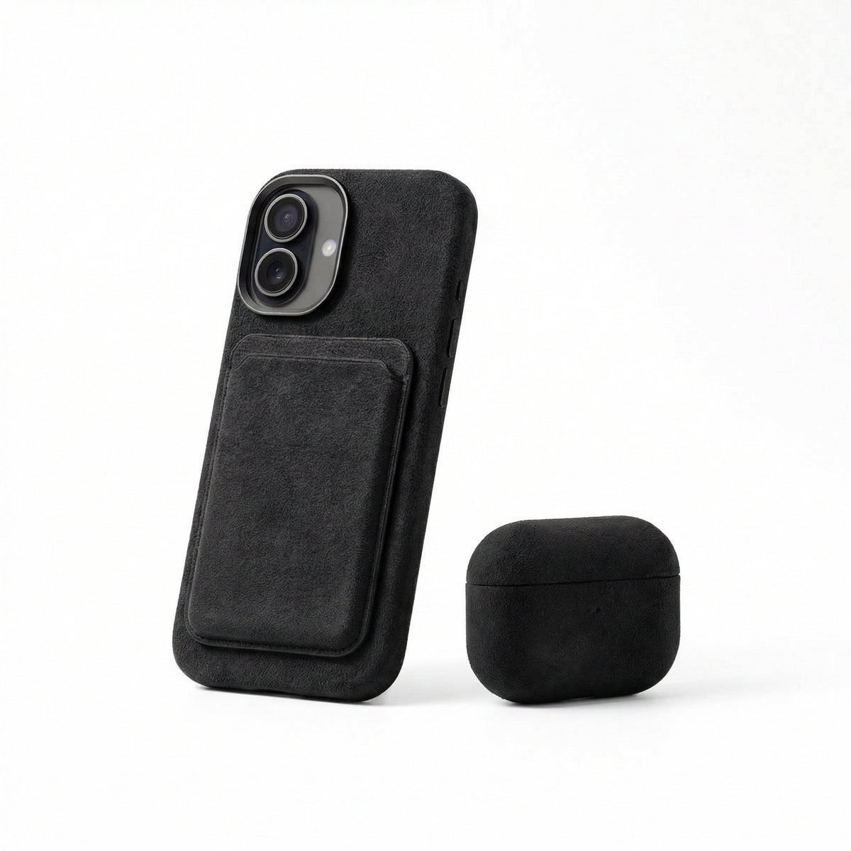iPhone 17 Alcantara Case Deep Black