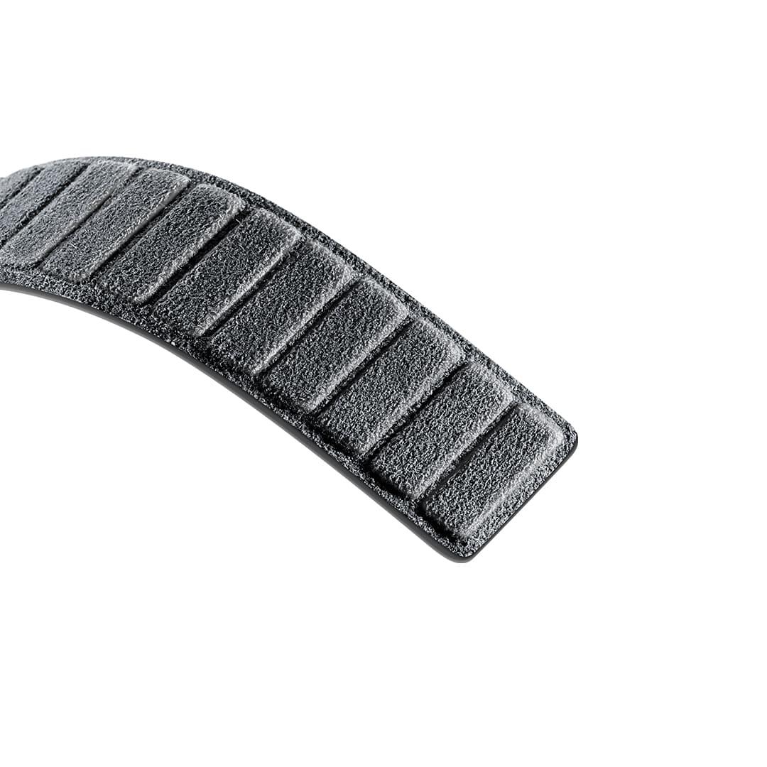Alcantara Apple Watch Bandje - Space Grey - 38/40/41mm