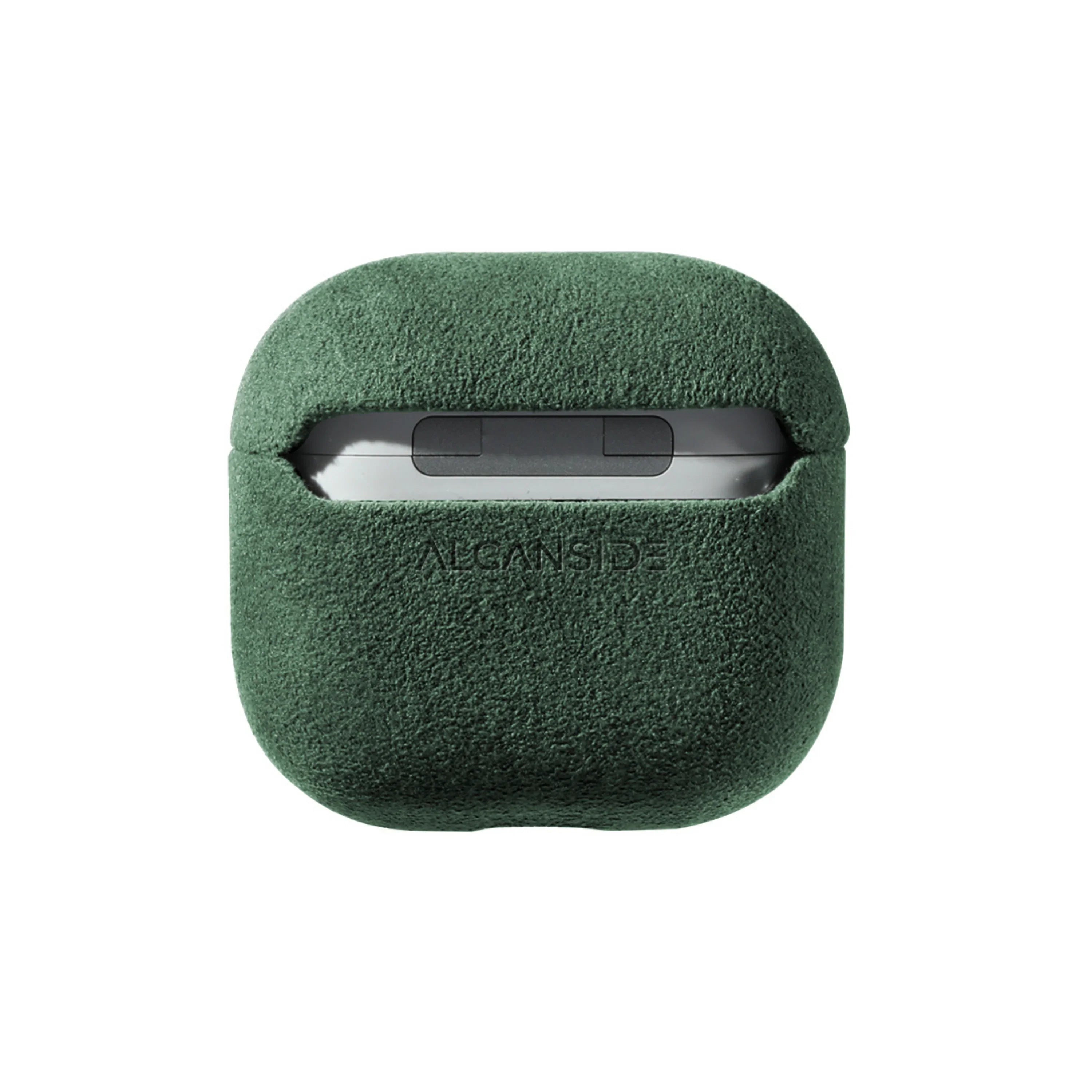 AirPods (4e generation) Alcantara Hoesje - Midnight Green
