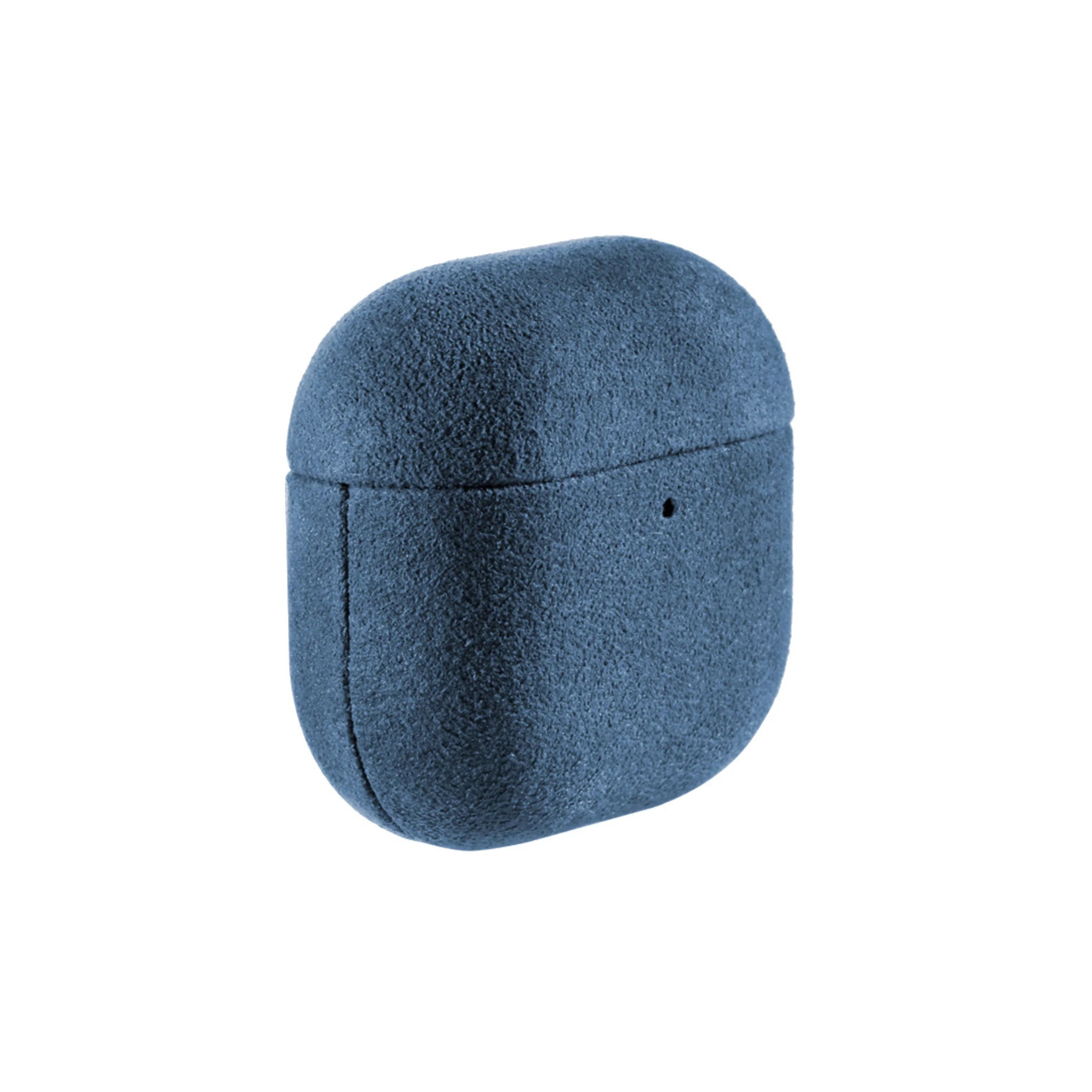 AirPods (4e Generatie) Alcantara Hoesje - Ocean Blue