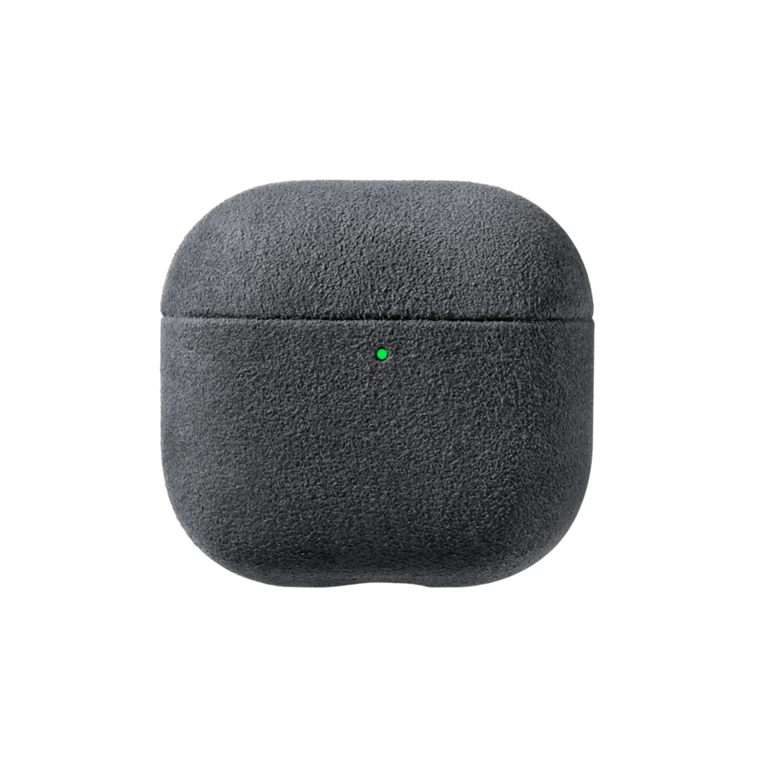 AirPods (4e Generatie) Alcantara Hoesje - Space Grey
