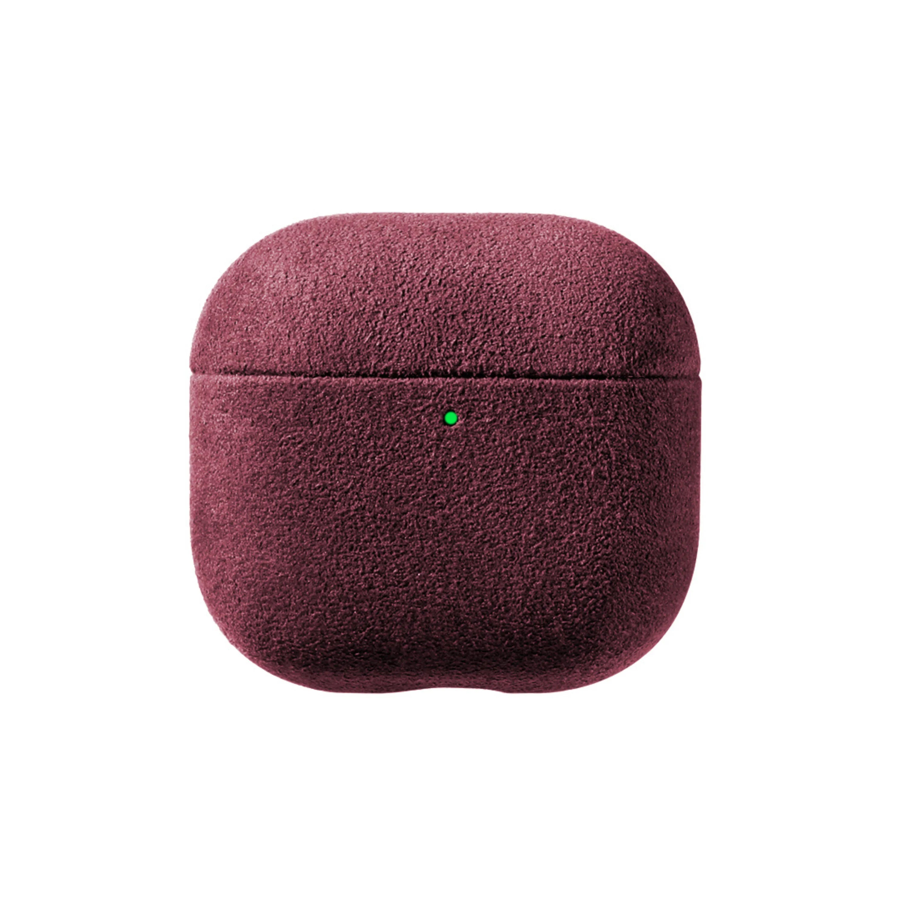 AirPods (4e Generatie) Alcantara Hoesje - Rood