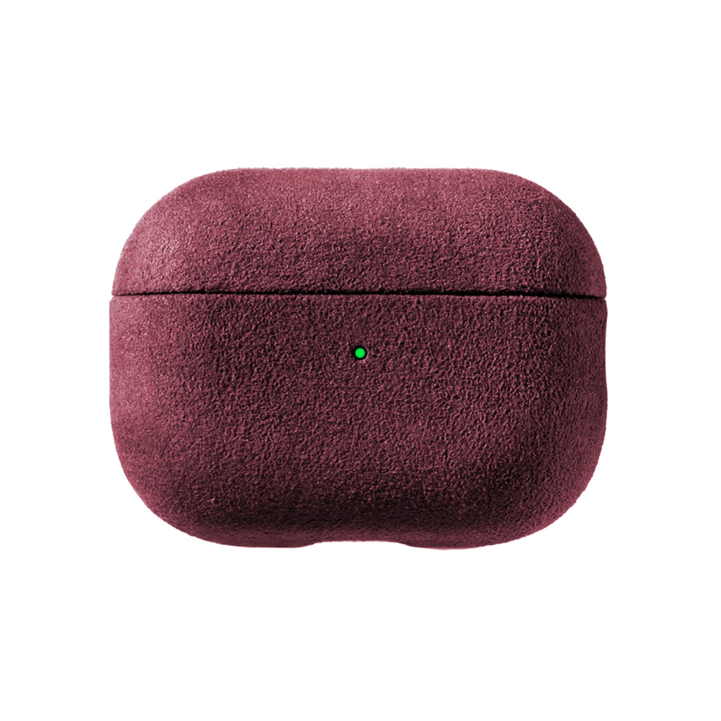 AirPods Pro (2e Generatie) Alcantara Hoesje - Rood
