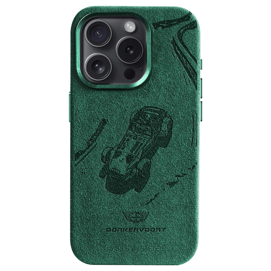 Donkervoort GTO Limited Edition - iPhone Alcantara Case - Midnight Green - Alcanside
