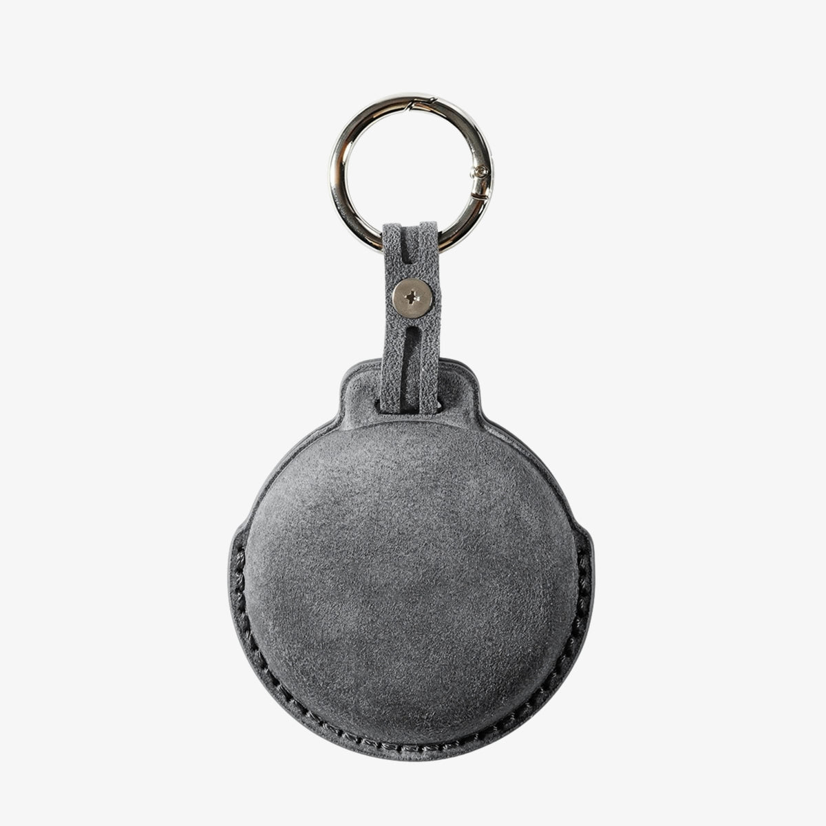 Alcantara Car Key Fob Cover for Smart Model A - Space Grey 5