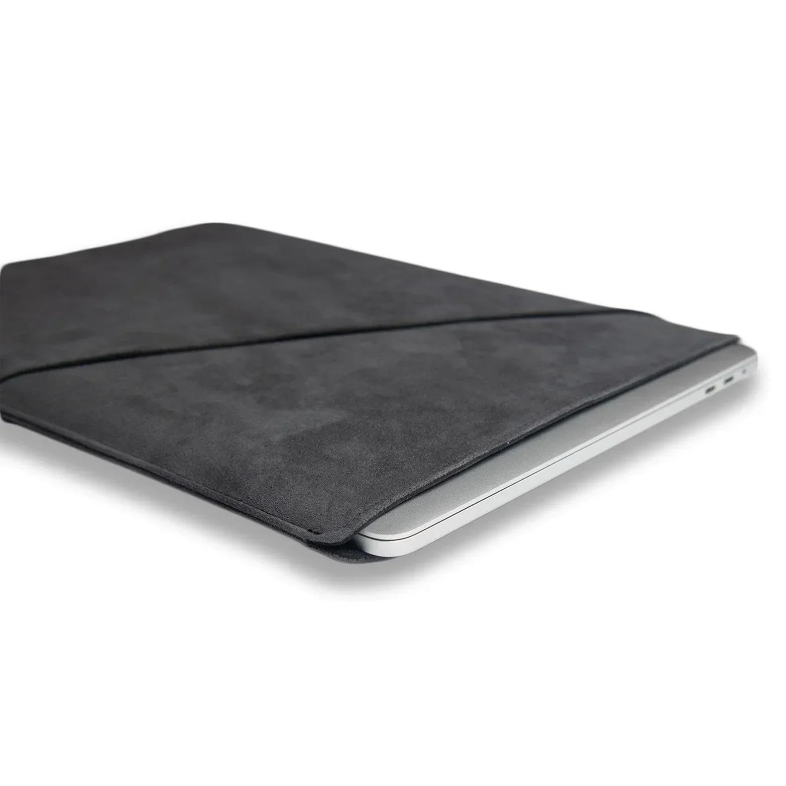 Alcantara Laptop Sleeve - 15 & 16 Inch - LEVEL UP MTA - Space Grey - Alcanside
