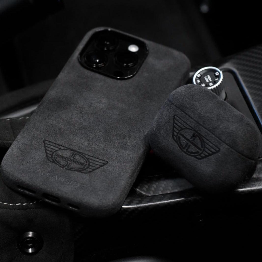 Donkervoort - AirPods Pro (2nd Generation) Alcantara Case - Space Grey - Alcanside