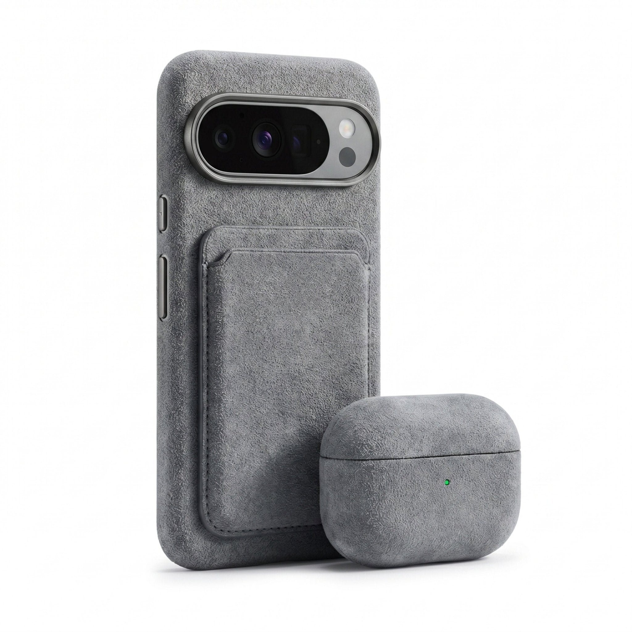 Google Pixel 10 Pro - Alcantara Case - Nardo Gray - Alcanside
