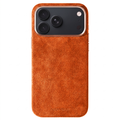 iPhone Alcantara Case - Orange