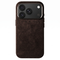 iPhone Alcantara Case - Chocolate Brown