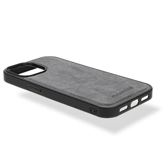 iPhone 14 Plus - Alcantara Case With MagSafe Magnet - Space Grey - Alcanside