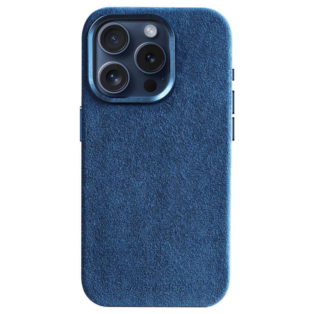 iPhone 15 Pro Max - Alcantara Case - Ocean blue - Alcanside