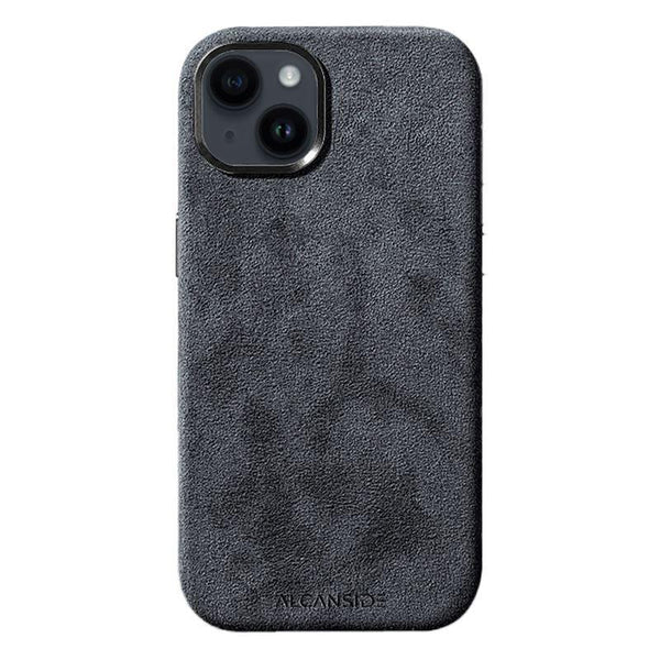iPhone 15 Plus - Alcantara Case - Space Grey