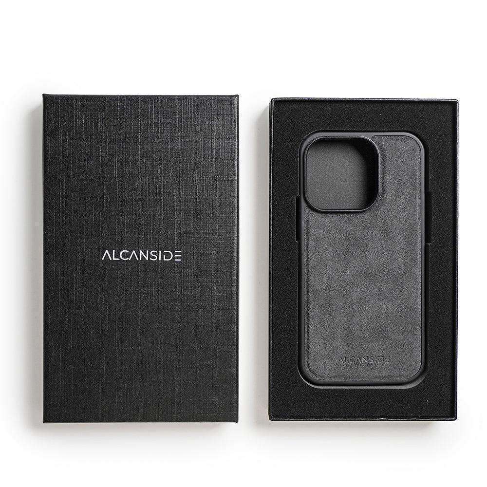 iPhone 16 Plus - Alcantara Back Cover - Space Grey - Alcanside