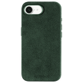 iPhone 16e - Alcantara Case- Midnight Green
