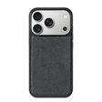 iPhone 17 Pro - Alcantara Back Cover - Space Grey - Alcanside