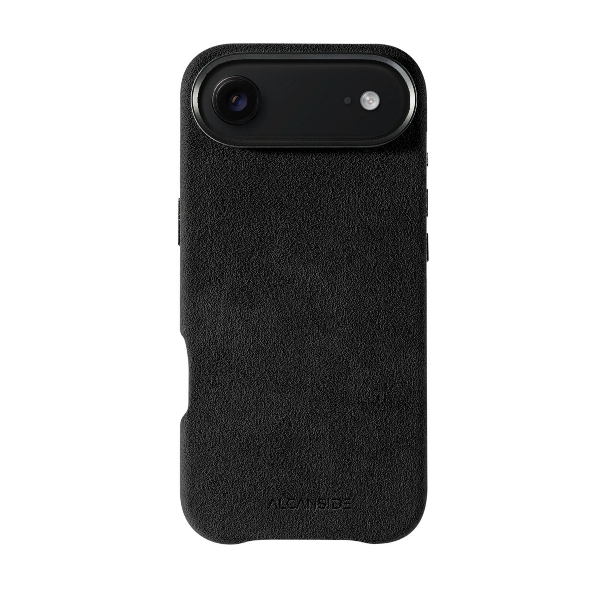 iPhone Alcantara Case - Deep Black - Alcanside