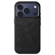 iPhone Alcantara Case - Deep Black - Alcanside