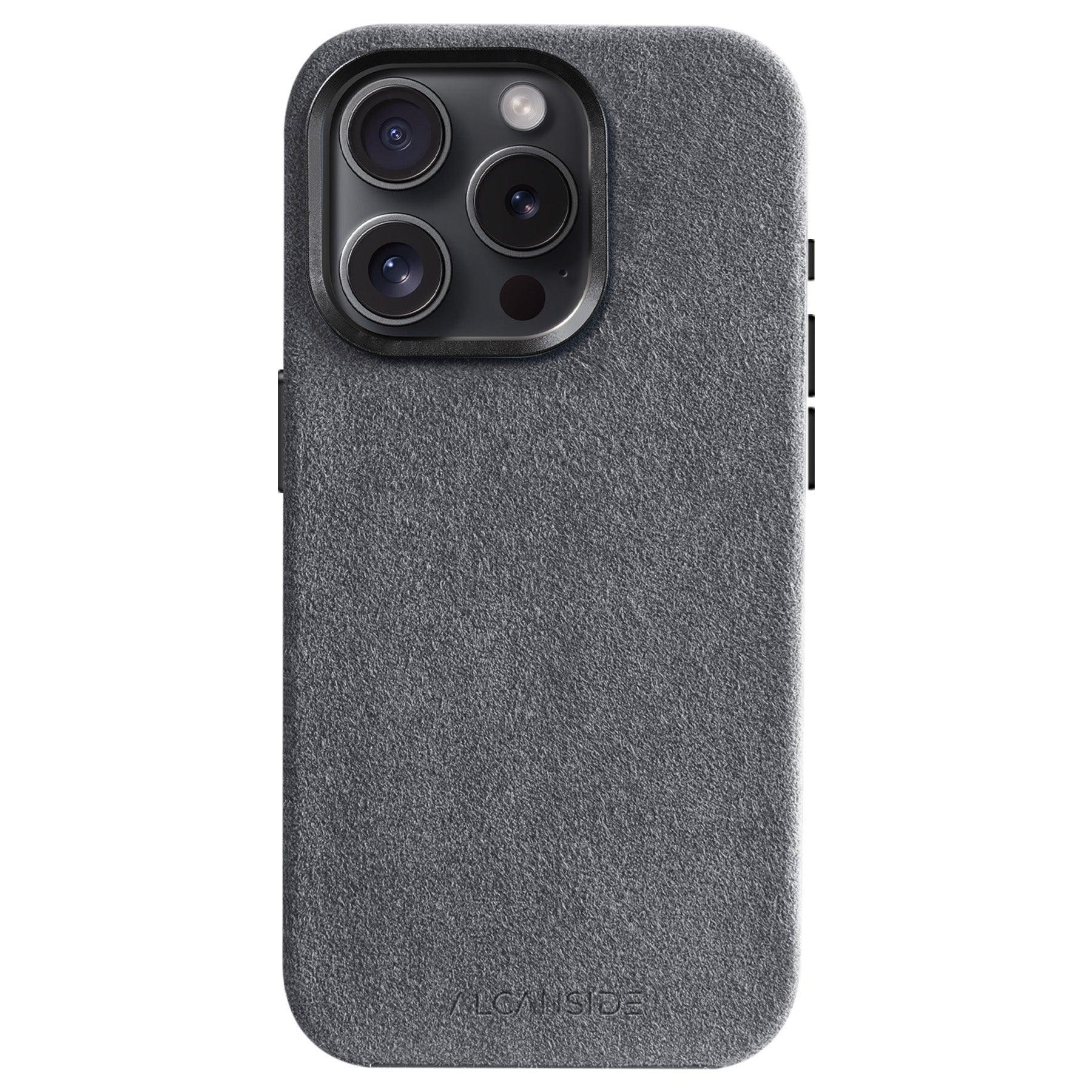 iPhone Alcantara Case - Nardo Gray - Alcanside